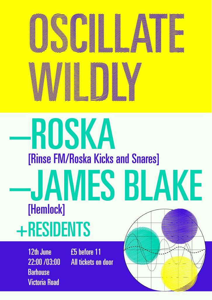 Oscillate Wildly presents: Roska & James Blake - Página frontal