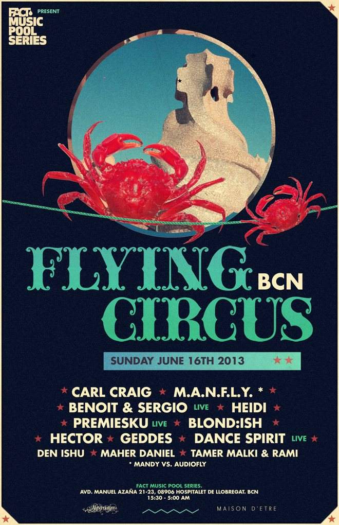 Flying Circus Barcelona / All Day & Night - Página frontal