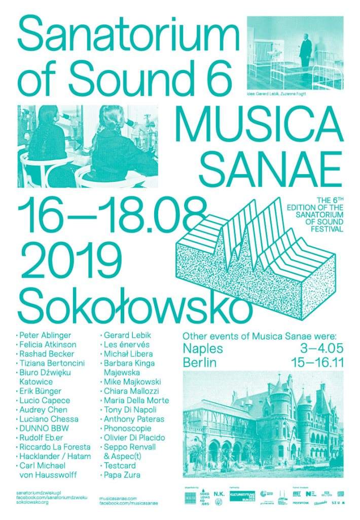 Sanatorium Dźwięku 6 - Musica Sanae - フライヤー表