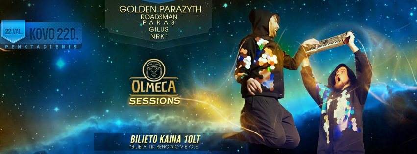 Olmeca Sessions: Golden Parazyth : - Página frontal