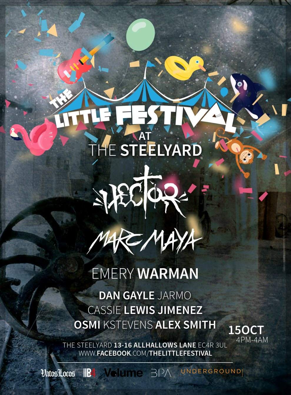 The Little Festival at The Steelyard - 12hr Day & Night Event - Página frontal