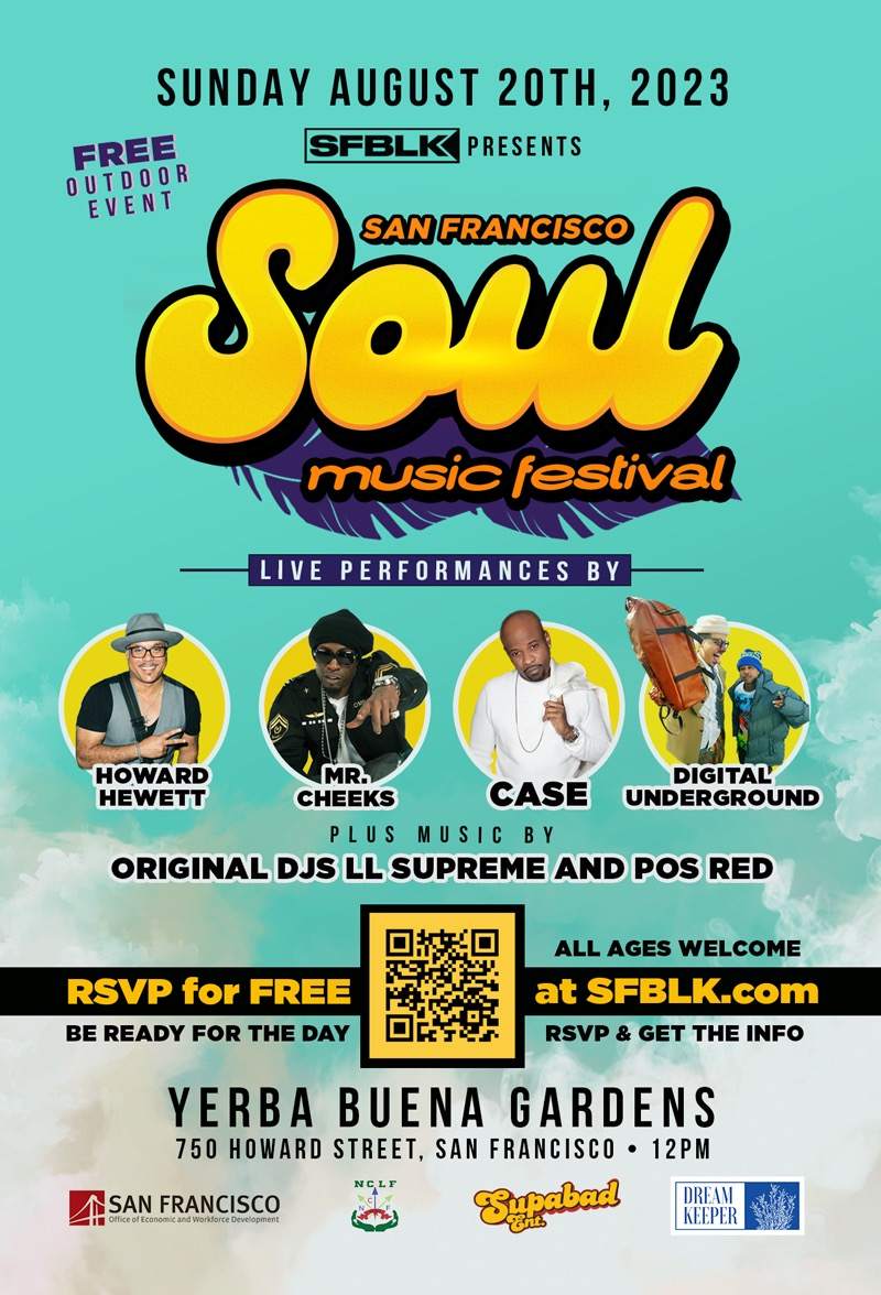 The San Francisco Soul Music Festival at Yerba Buena Gardens, San