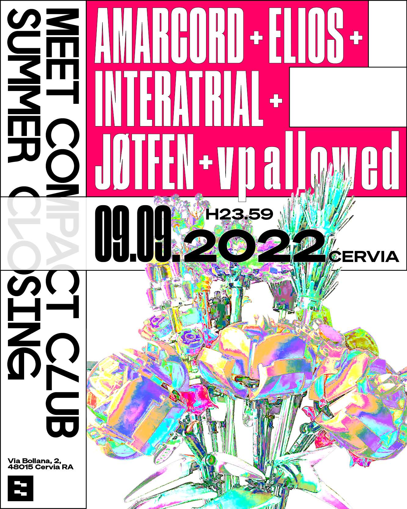 Meet Compact Club: SUMMER CLOSING at Meet Compact Club, North