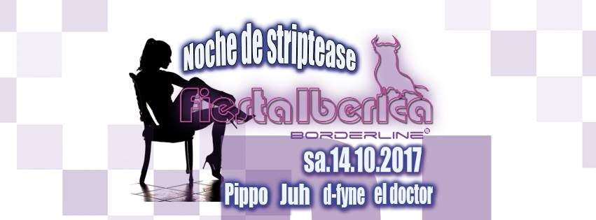 Fiesta Iberica Striptease - フライヤー表