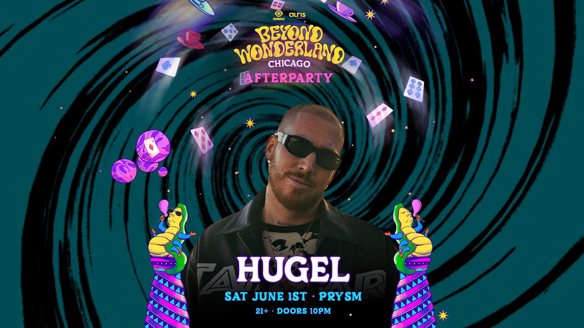 Official Beyond Wonderland Chicago Afterparty: Hugel - Página frontal