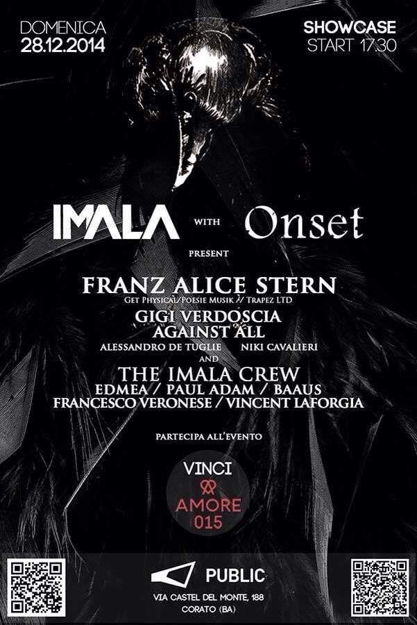 Imala Showcase with Onset - Página frontal