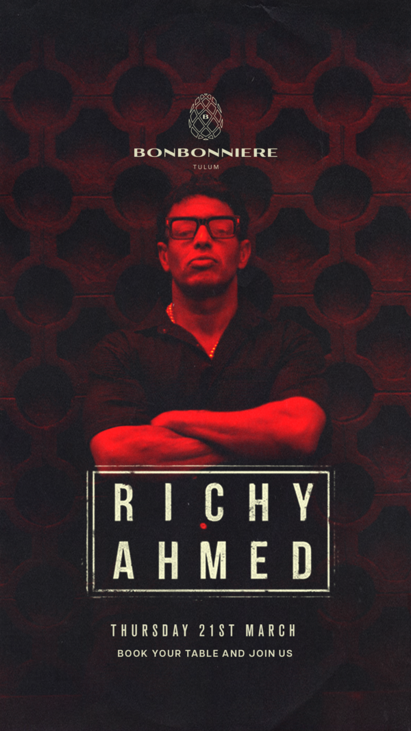 Richy Ahmed - by BONBONNIERE - フライヤー表