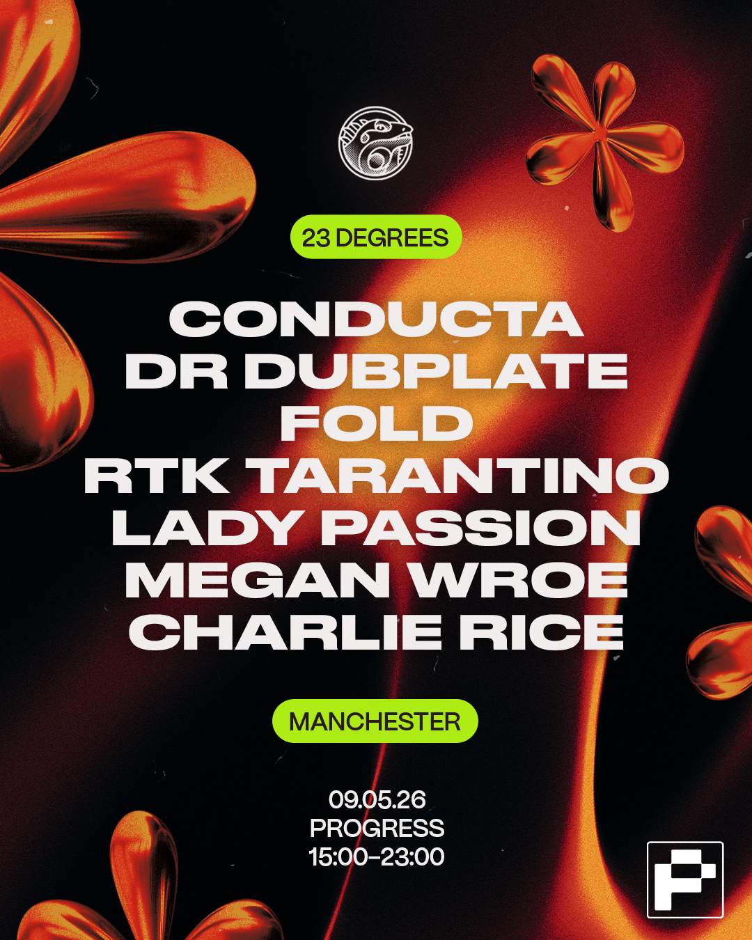 23 Degrees // Conducta & Dr Dubplate at PROGRESS, Manchester