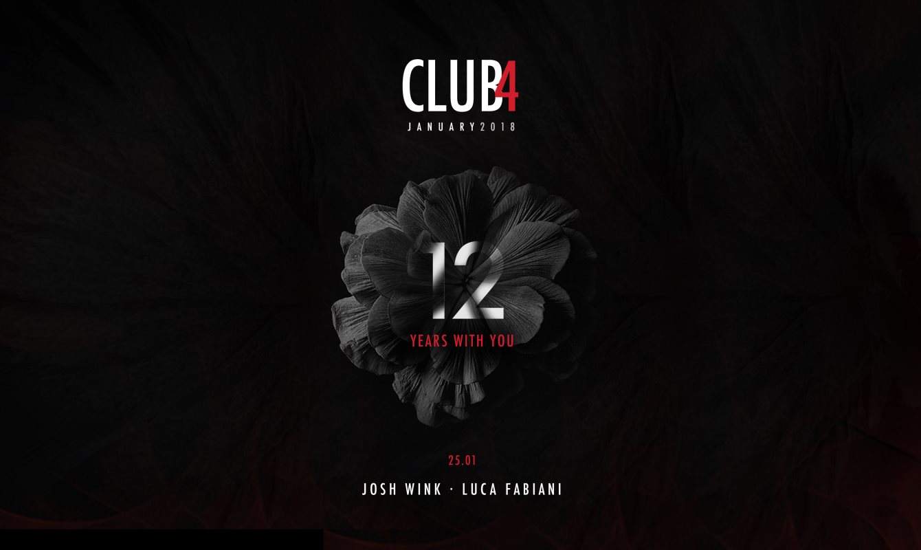 CLUB4 Pres. Josh Wink, Luca Fabiani - Página frontal