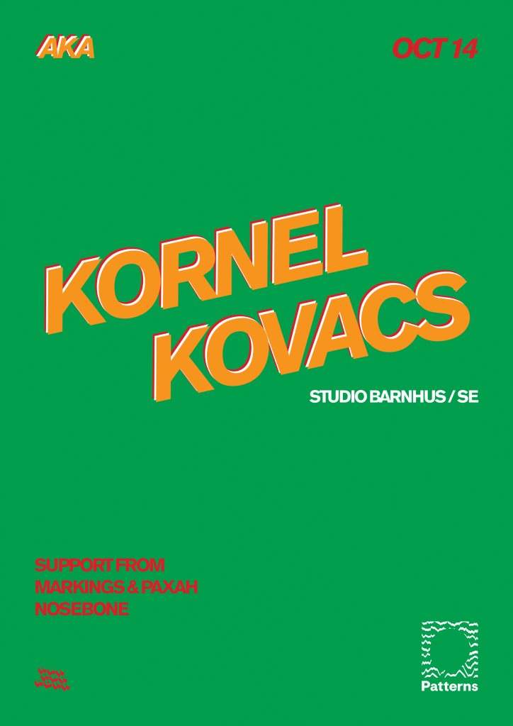 AKA - Kornel Kovacs - フライヤー裏