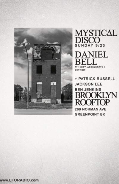 Mystical Disco with Daniel Bell - Página frontal