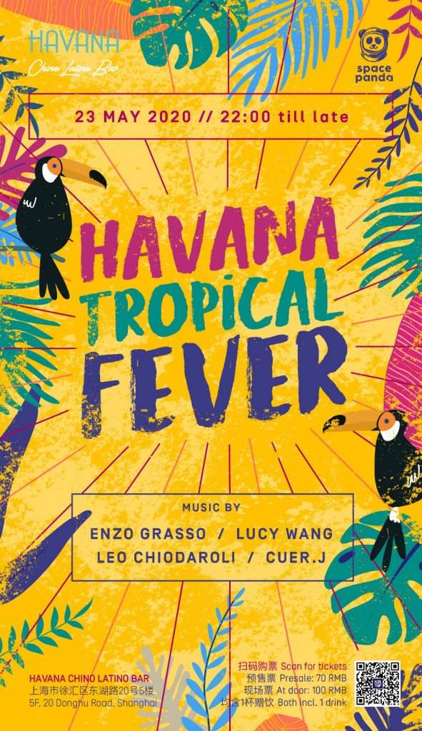 Tropical Fever - フライヤー表