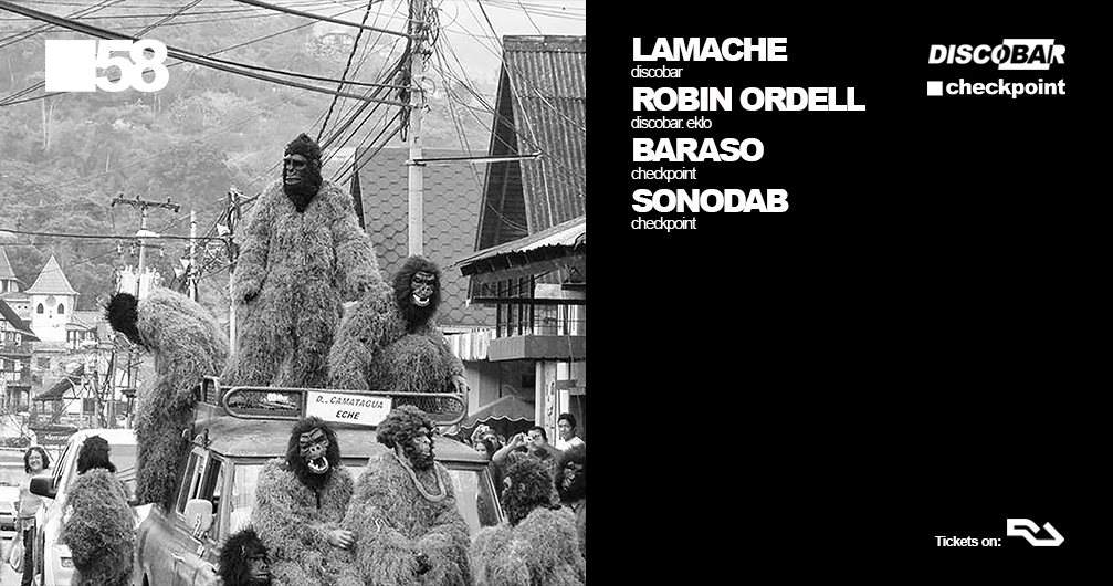Checkpoint Meets Discobar w Lamache and Robin Ordell - Página frontal