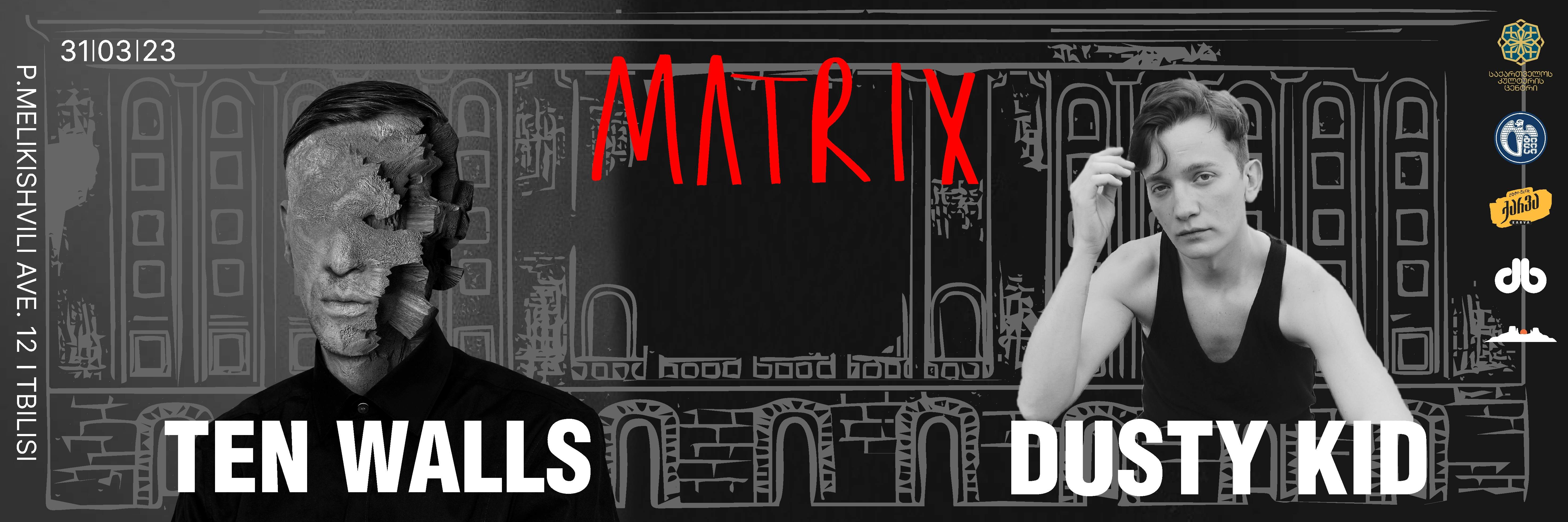 Matrix / Ten Walls / Dusty Kid - Página frontal