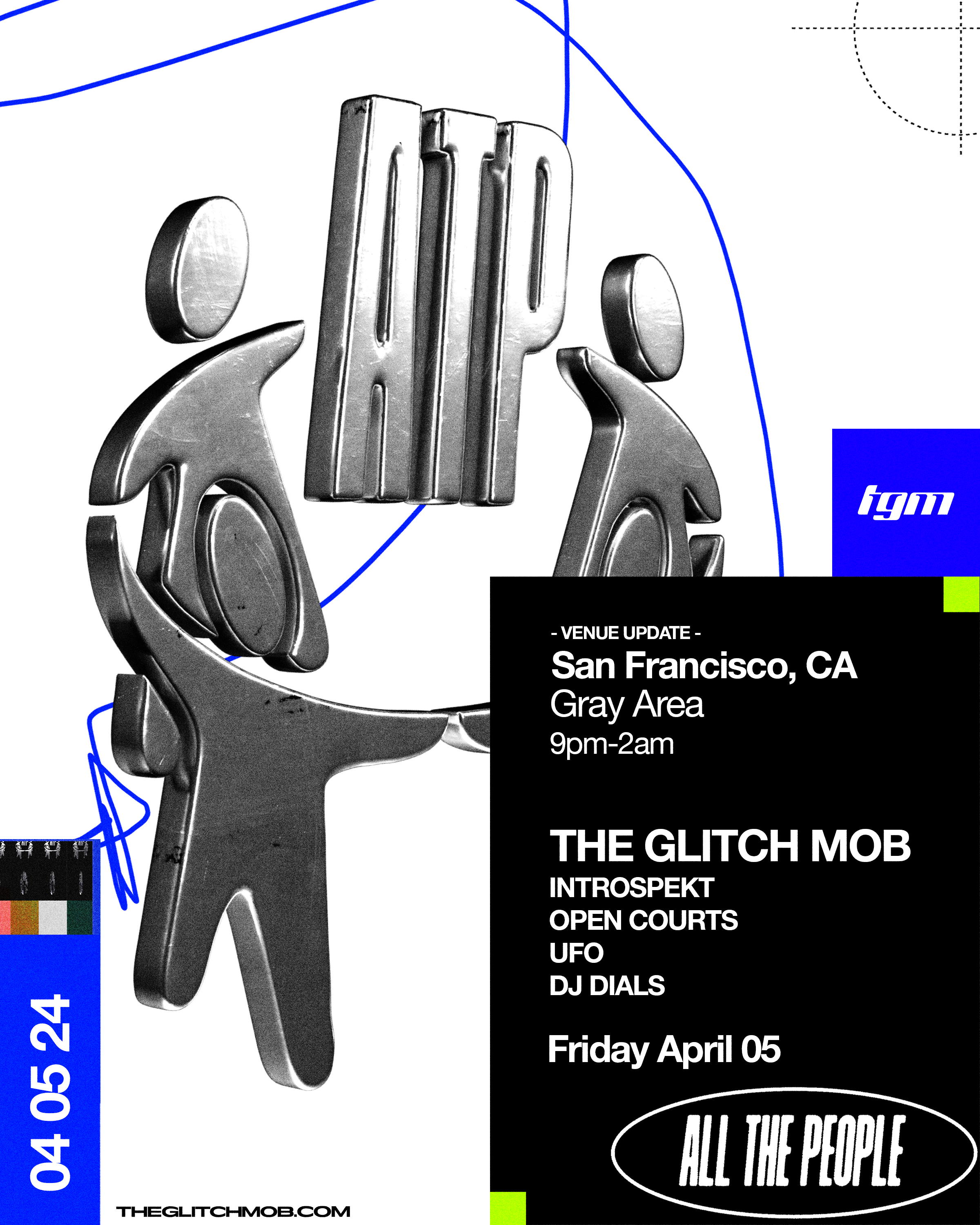 The Glitch Mob - フライヤー表