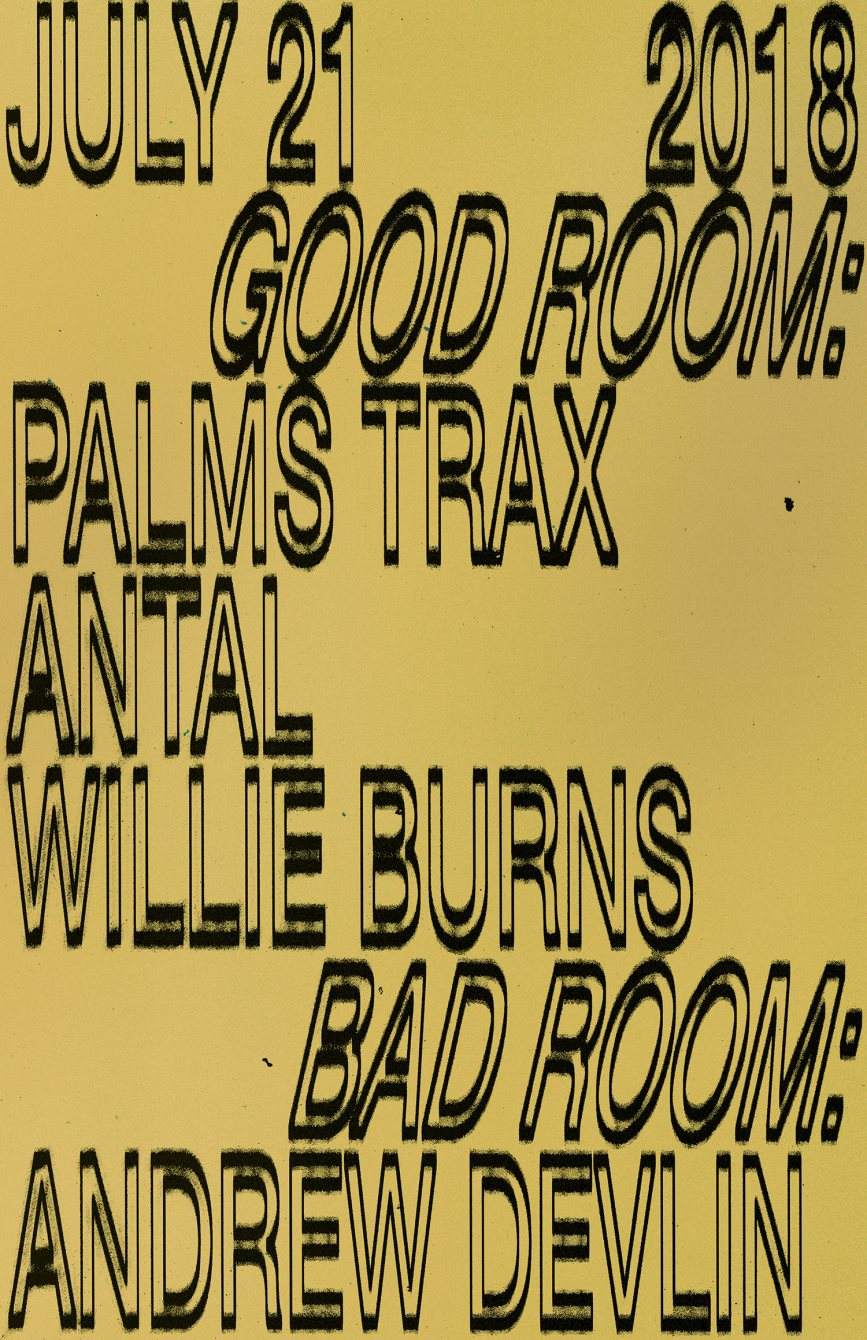 Antal and Palms Trax, Willie Burns, Andrew Devlin - Página frontal