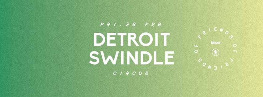Friends of Friends with Detroit Swindle - Página frontal
