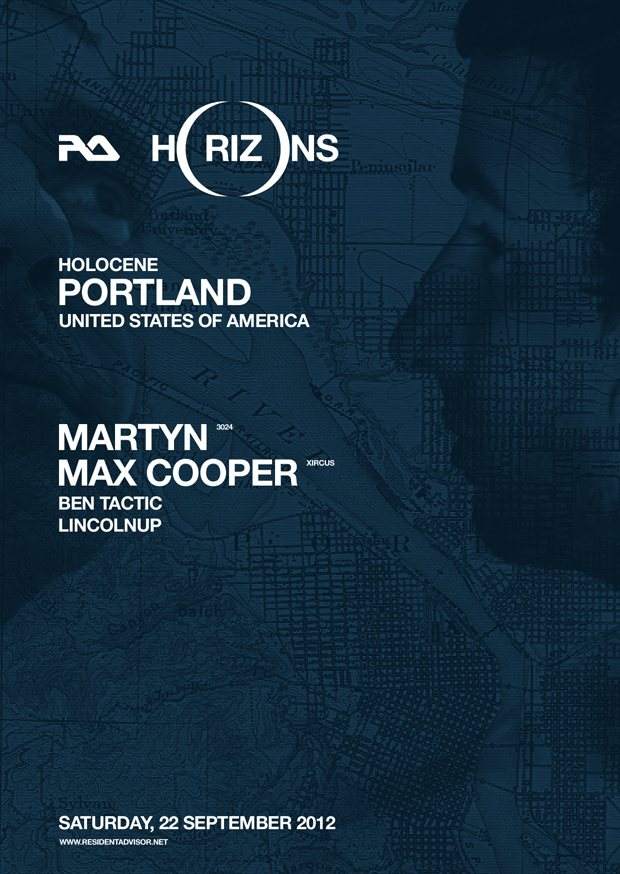 RA Horizons: Portland - フライヤー表