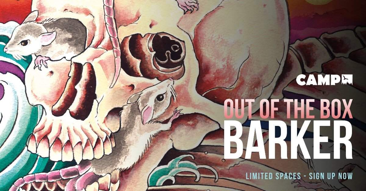 Out of the Box with Barker - フライヤー表
