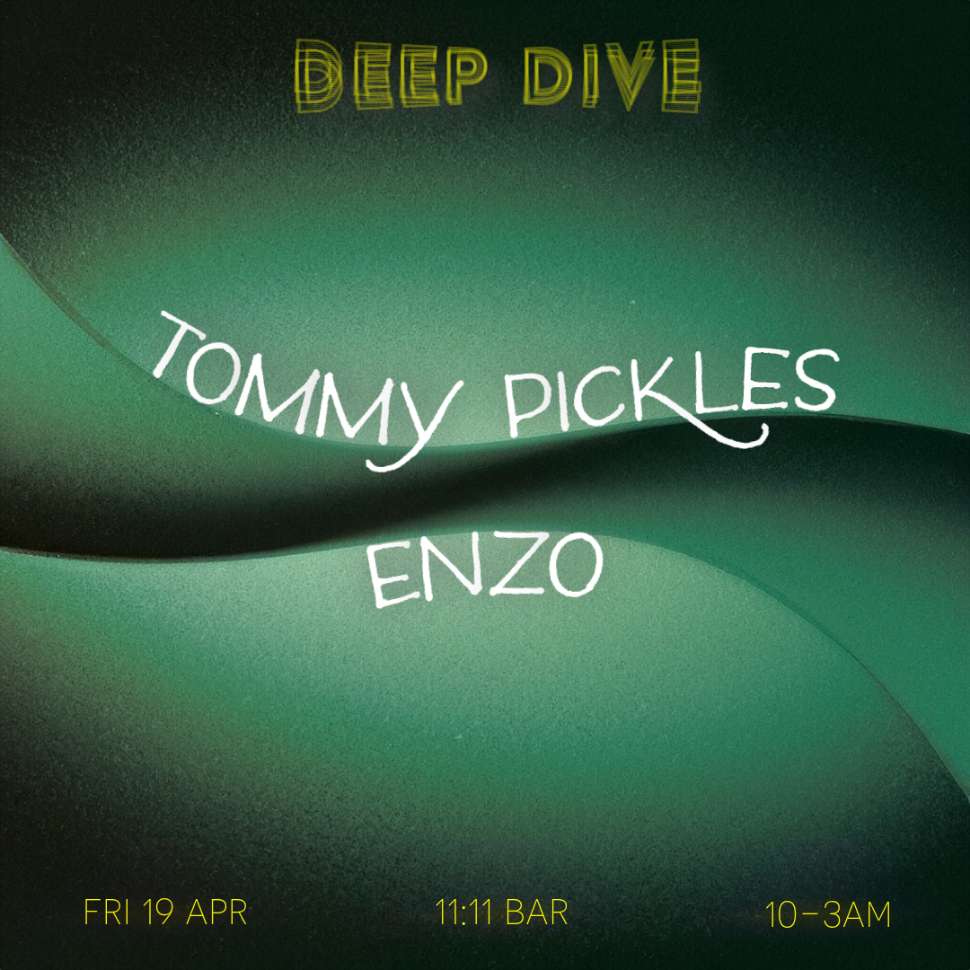Deep Dive Invites - Tommy Pickles - フライヤー表