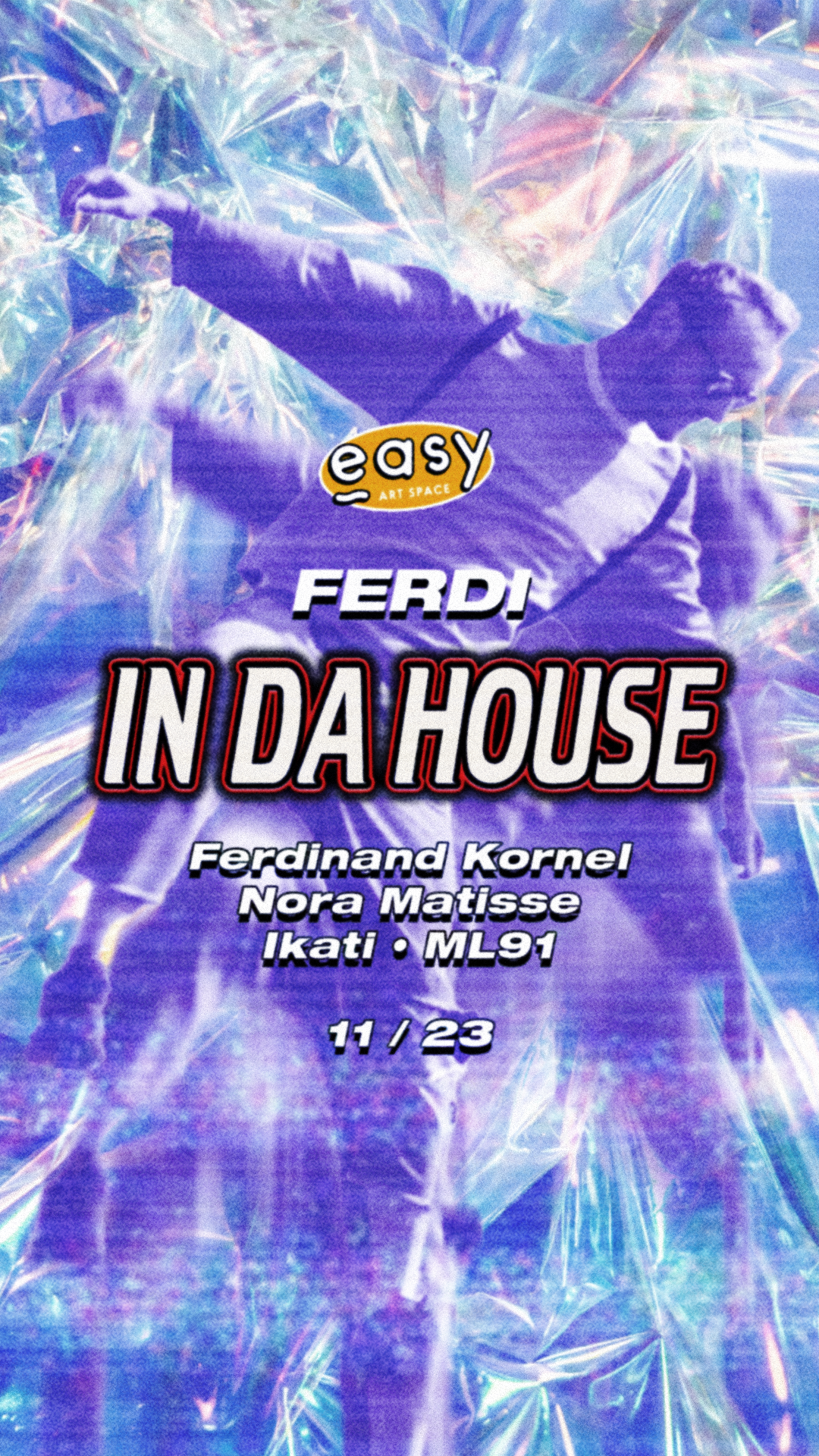 Ferdi in da house - フライヤー表