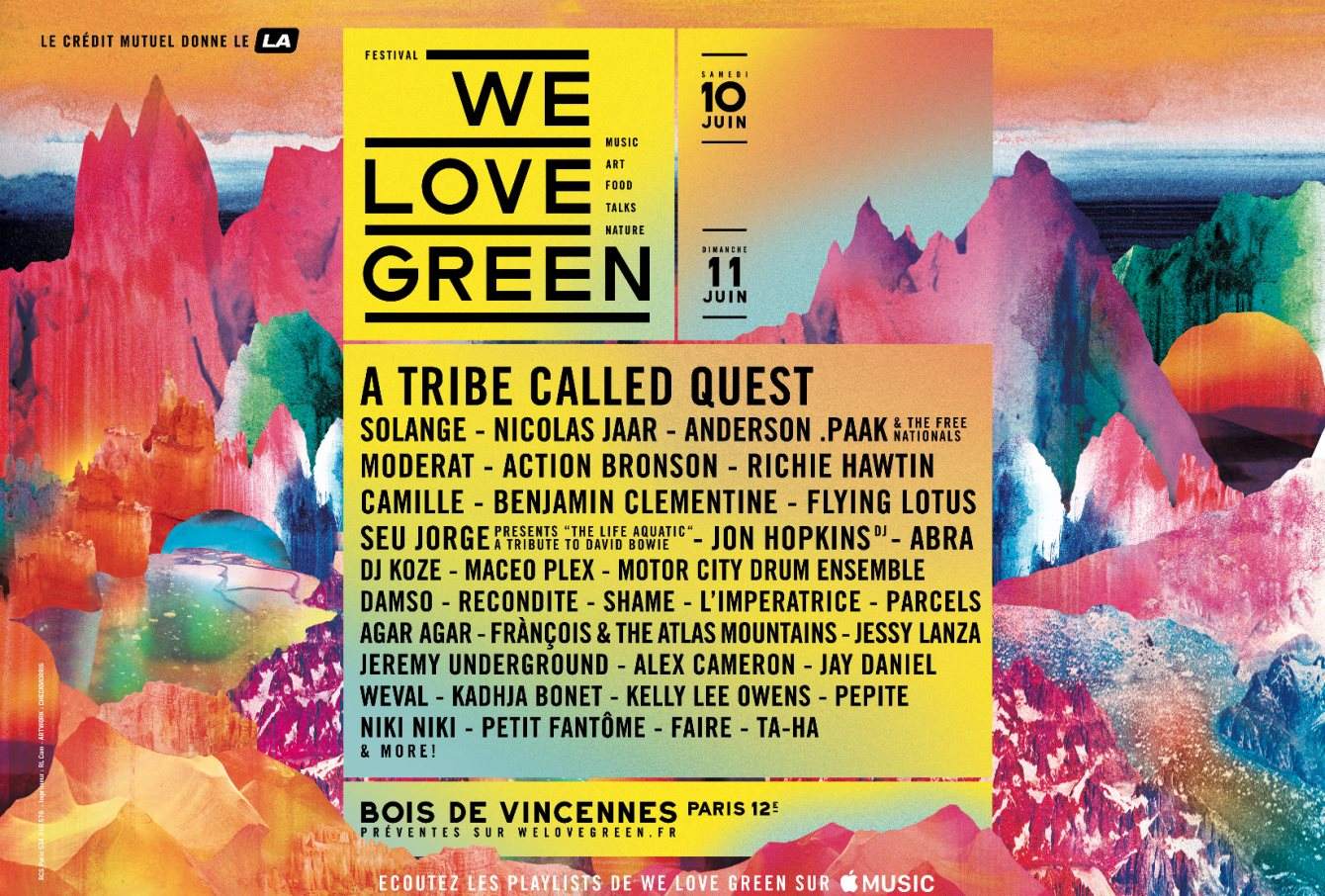 Festival We Love Green 2017 - Página frontal