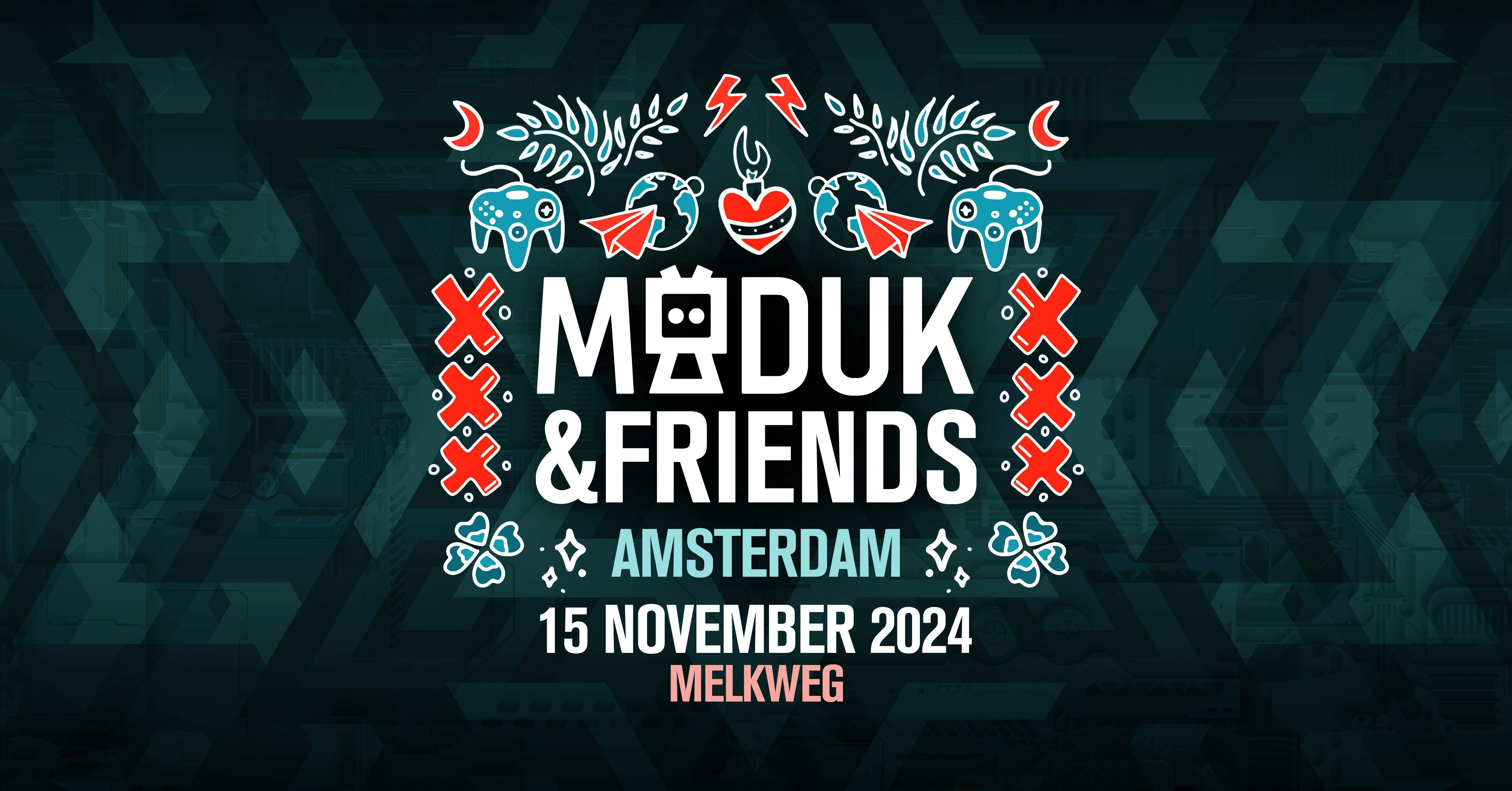 Maduk & Friends Amsterdam 2024 - フライヤー表