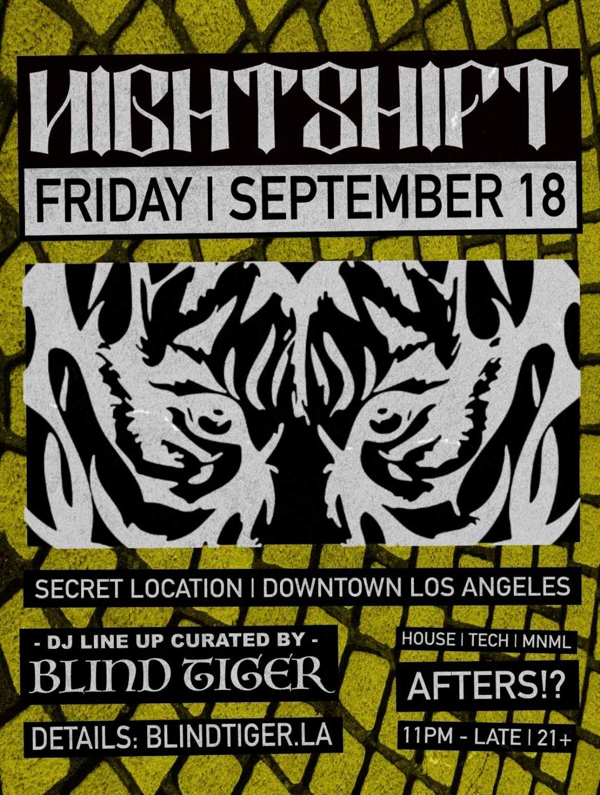 NIGHTSHIFT AFTER HOURS at The Lexington, Los Angeles · Tickets