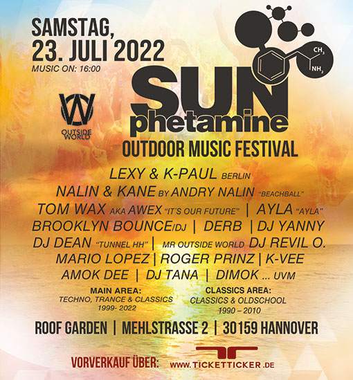 Sunphetamine Festival 2022 - Página frontal