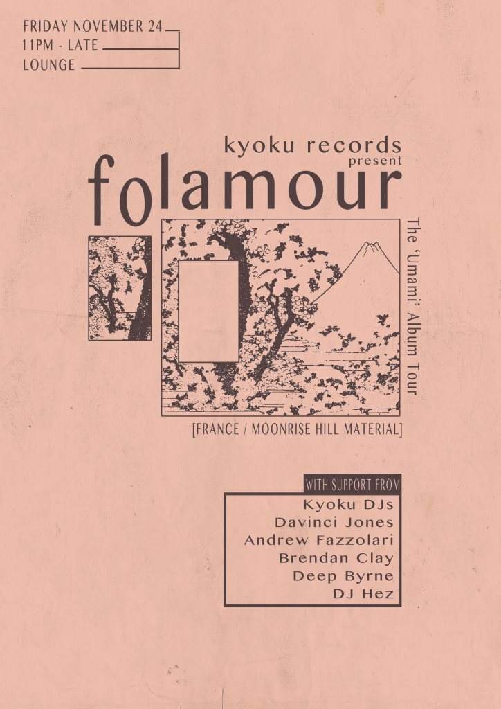 Kyoku Records Pres. Folamour [Moonrise Hill Material - FRA] - Página frontal