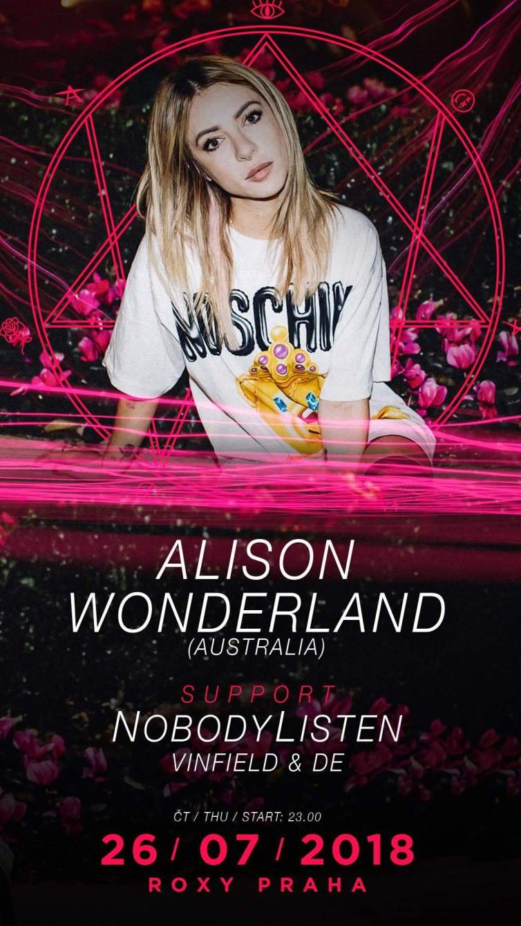 Alison Wonderland (AUS) a Roxy, Prague