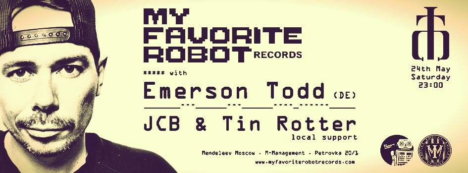 Emerson Todd, JCB, Tin Rotter - Página frontal