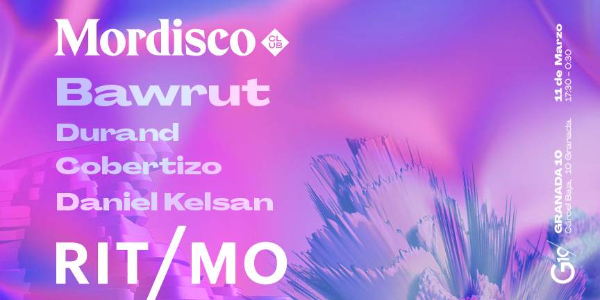 Mordisco CLUB: RIT/MO FESTIVAL PRESENTATION with Bawrut - フライヤー裏