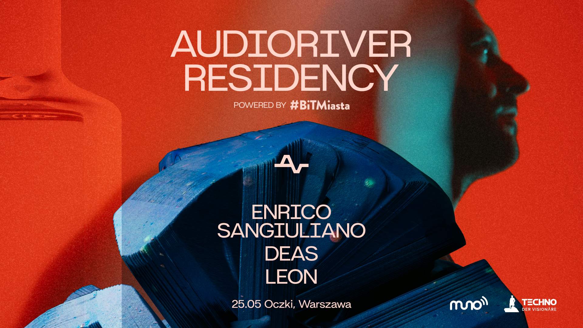 Audioriver Residency pres. Enrico Sangiuliano powered by Bit Miasta - Página frontal