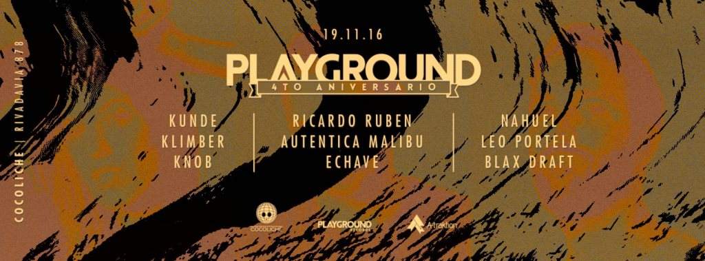 Playground #29 :: 4TH Anniversary - Página frontal
