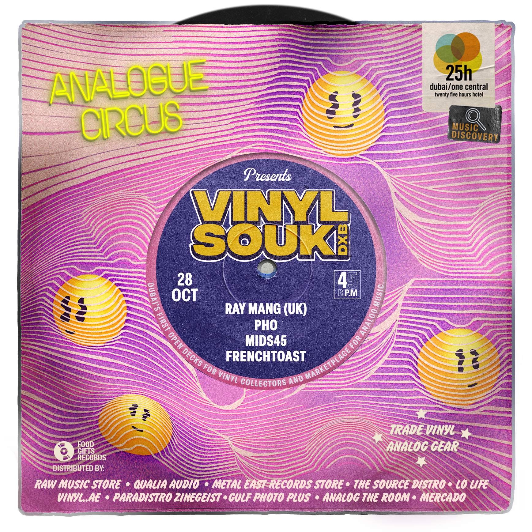 Vinyl Souk DXB After-party (Volume 7) - Página trasera