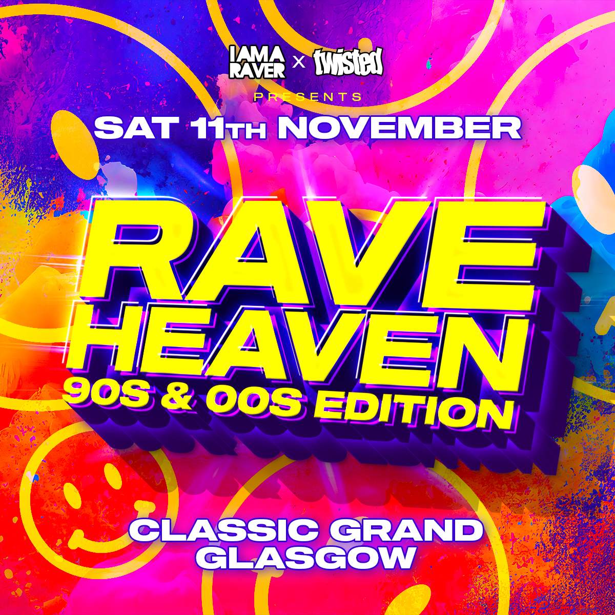 Rave Heaven: 90s and 00s Edition - フライヤー表