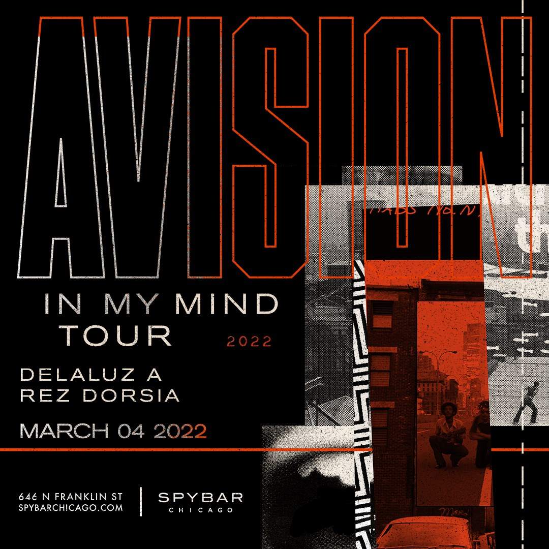 Avision - In My Mind Tour - フライヤー表