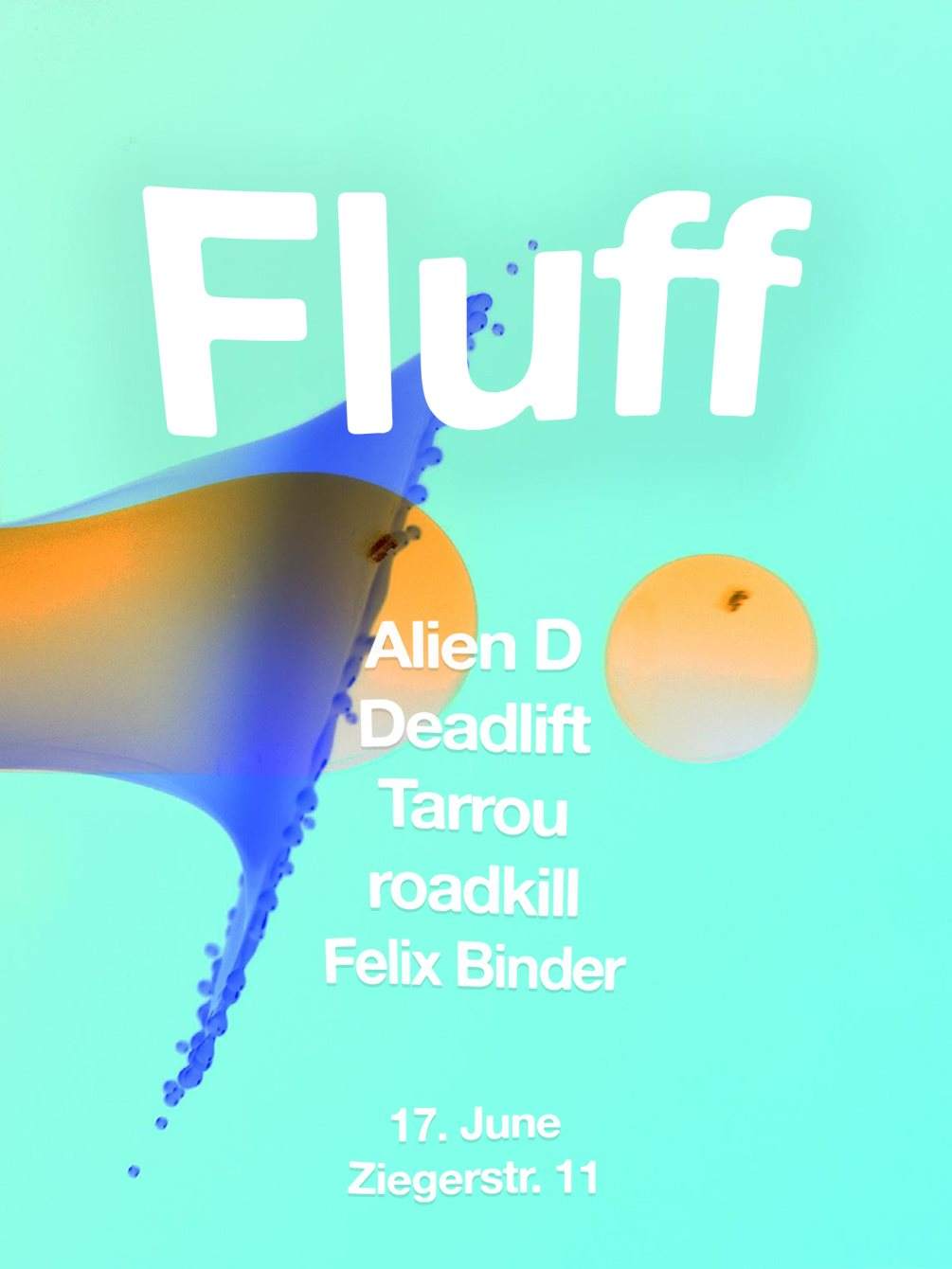 Fluff with Alien D, Deadlift, Tarrou, Roadkill - Página frontal