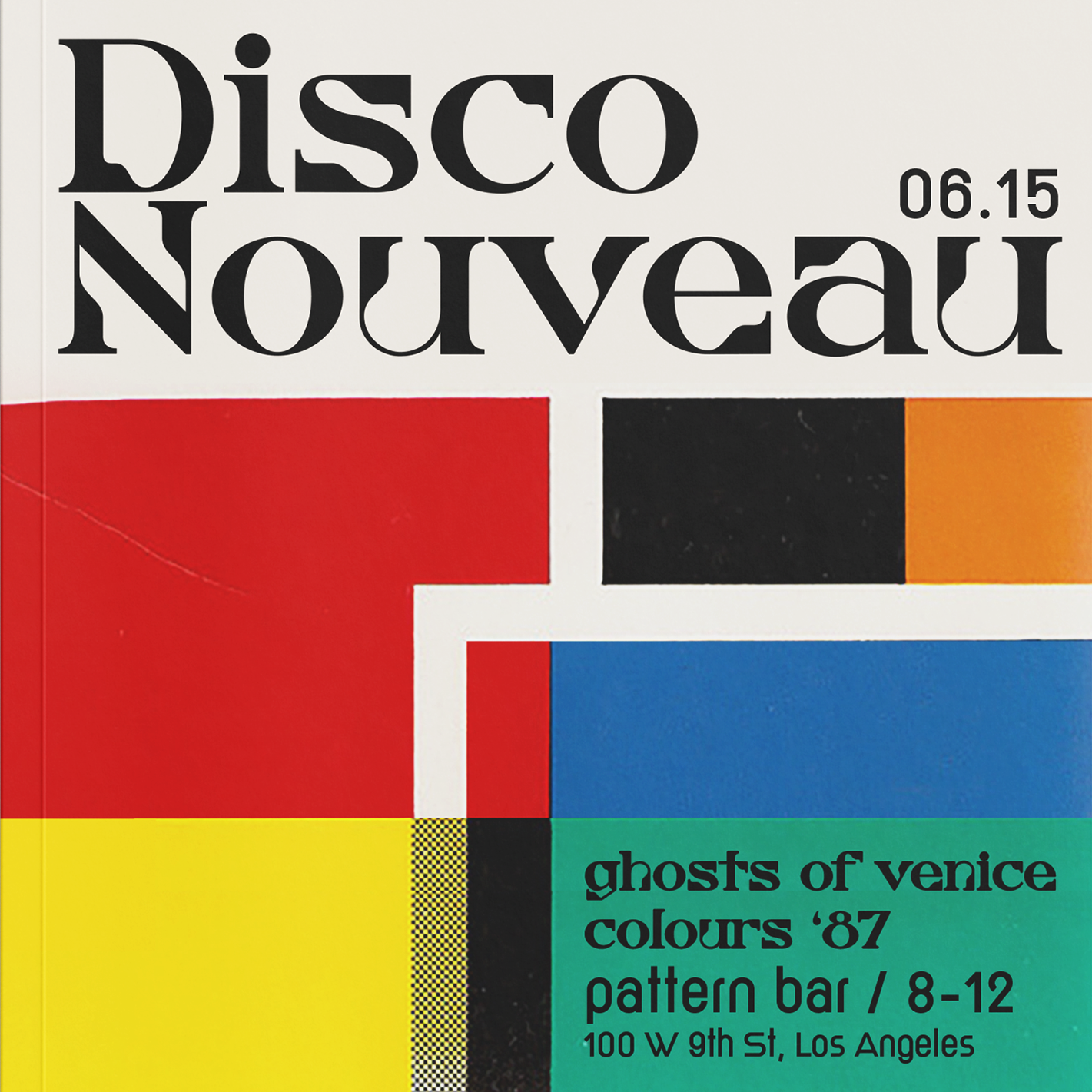 DISCO NOUVEAU with Ghosts Of Venice + COLOURS 87 - Página frontal