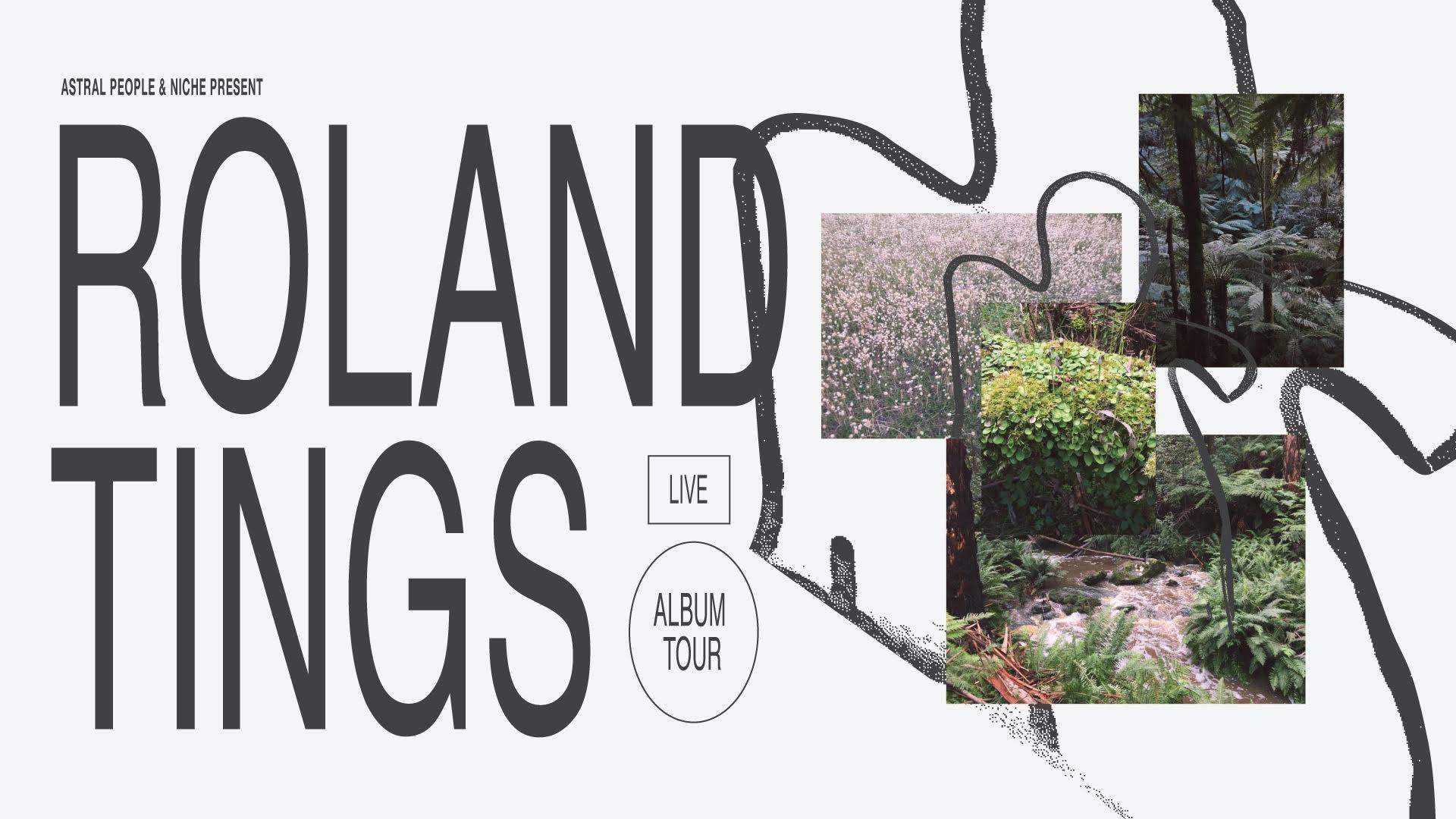 Roland Tings [LIVE] - Salt Water AUS Tour - Página frontal