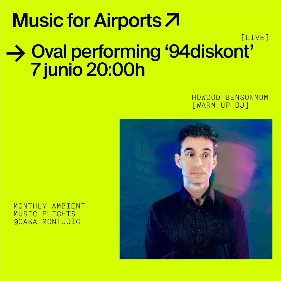 Music for Airports: Oval performing 'Diskont94' [LIVE] - Página frontal