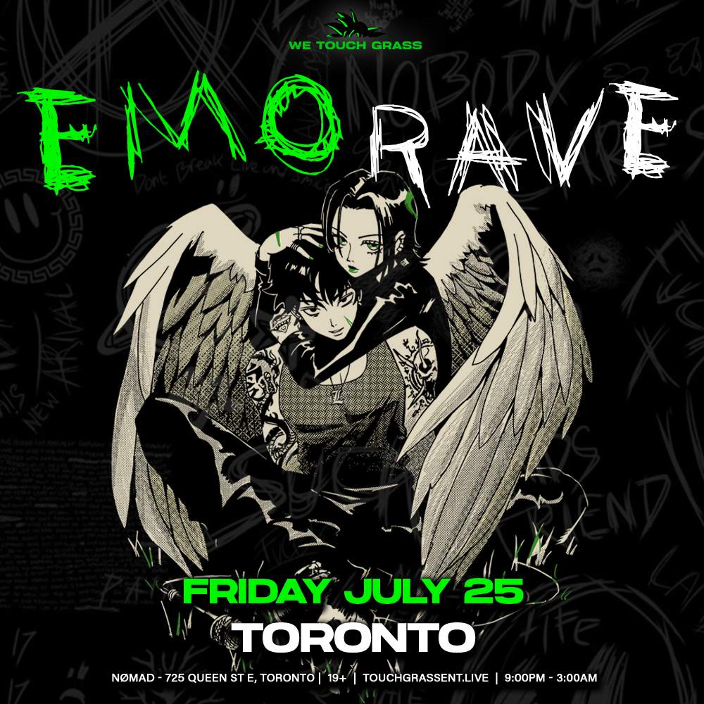 #WeTouchGrass presents: TORONTO Emo Rave at NØMAD, Toronto