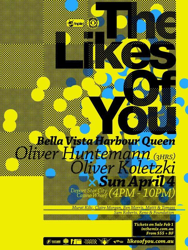 The Likes O' Ye Afloatin' with Oliver Huntemann and Oliver Koletzki - Página trasera