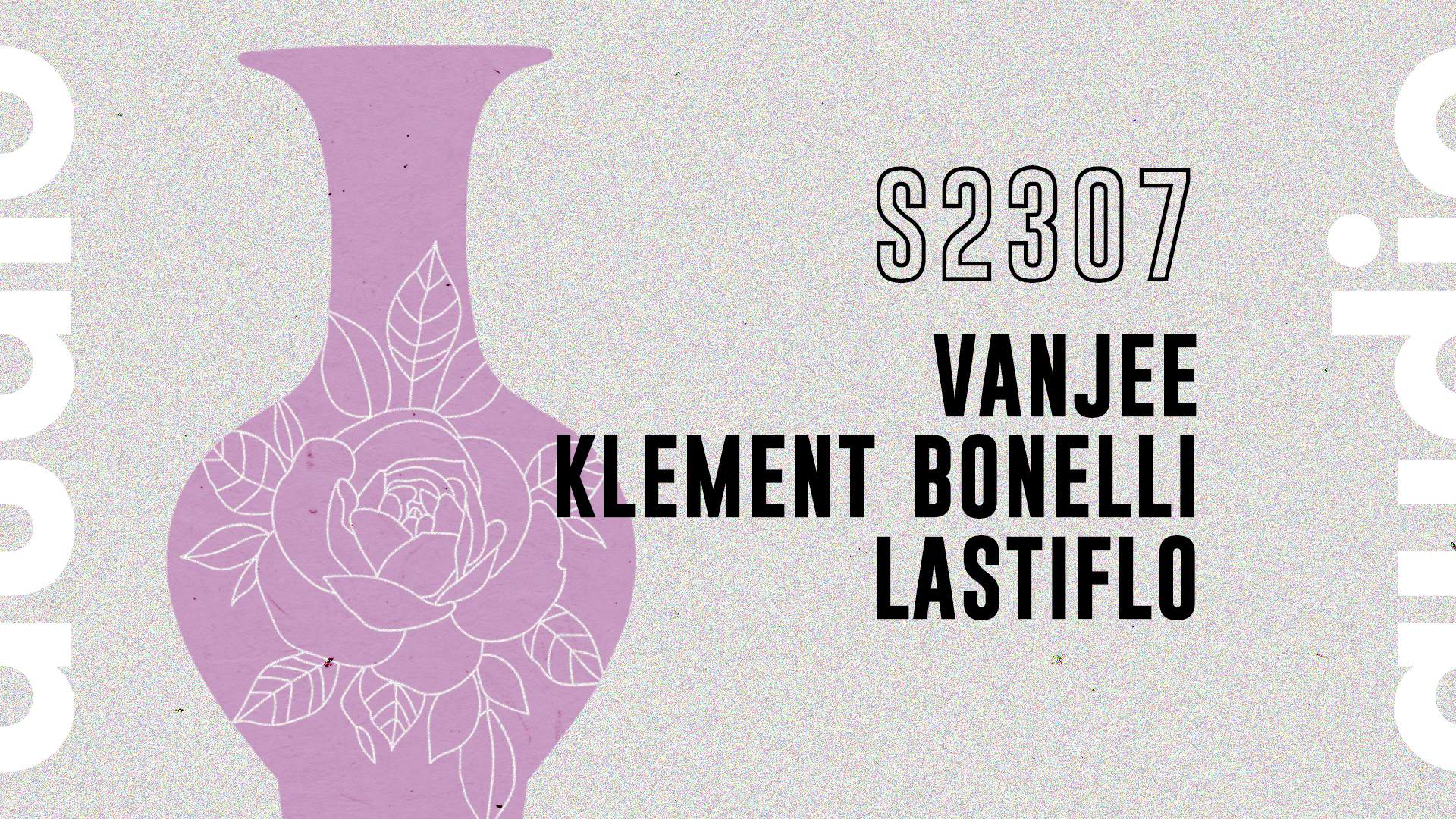 Vanjee • Klement Bonelli • LASTIFLO - フライヤー表