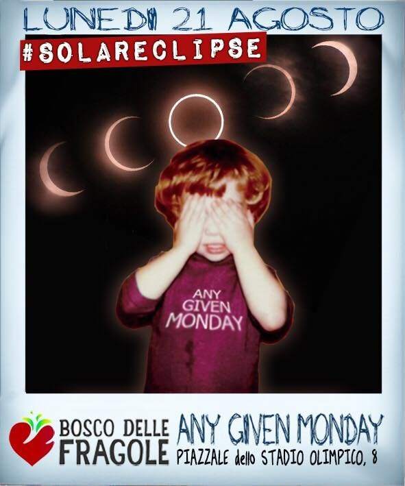 Any Given Monday #Solareclipse - Página frontal