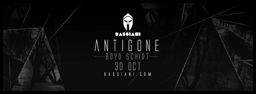 Bassiani: Antigone - フライヤー表