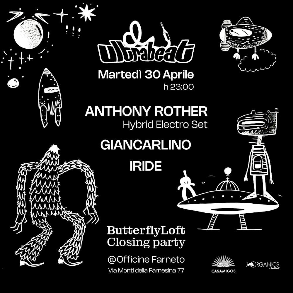 GOAUltrabeat Closing Party w// Anthony Rother - Butterfly Loft - Página frontal
