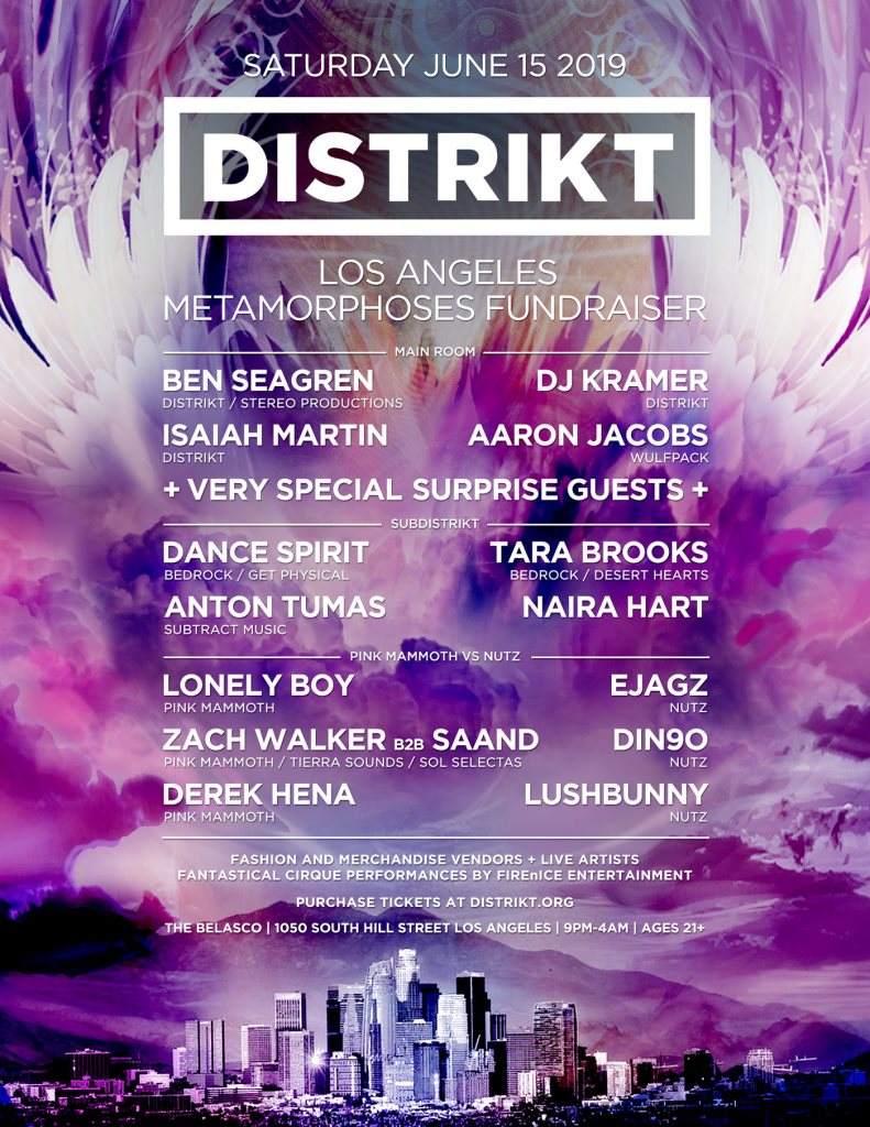 Distrikt • Los Angeles • Metamorphoses Fundraiser Em Belasco Theater