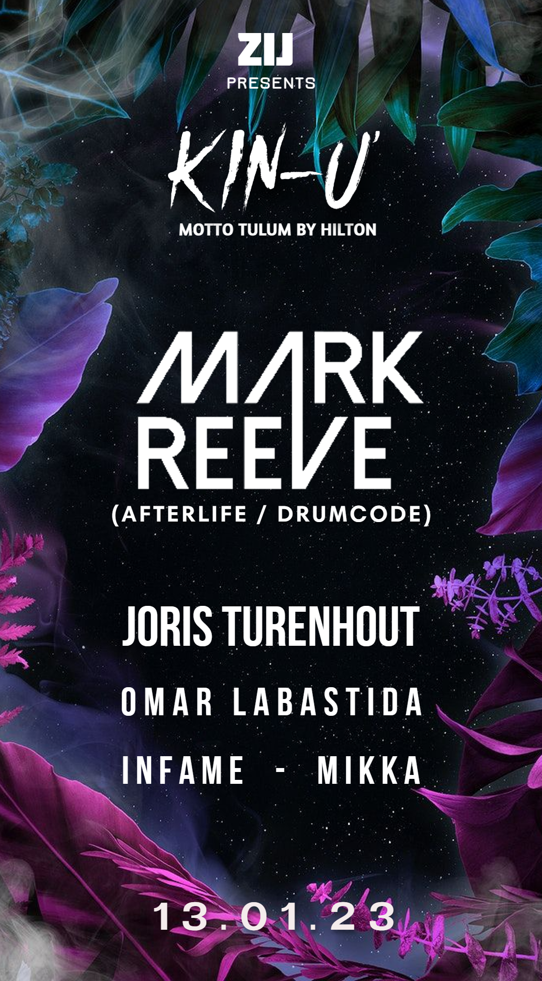 ZIJ Festival presents: Mark Reeve at TBA, Tulum
